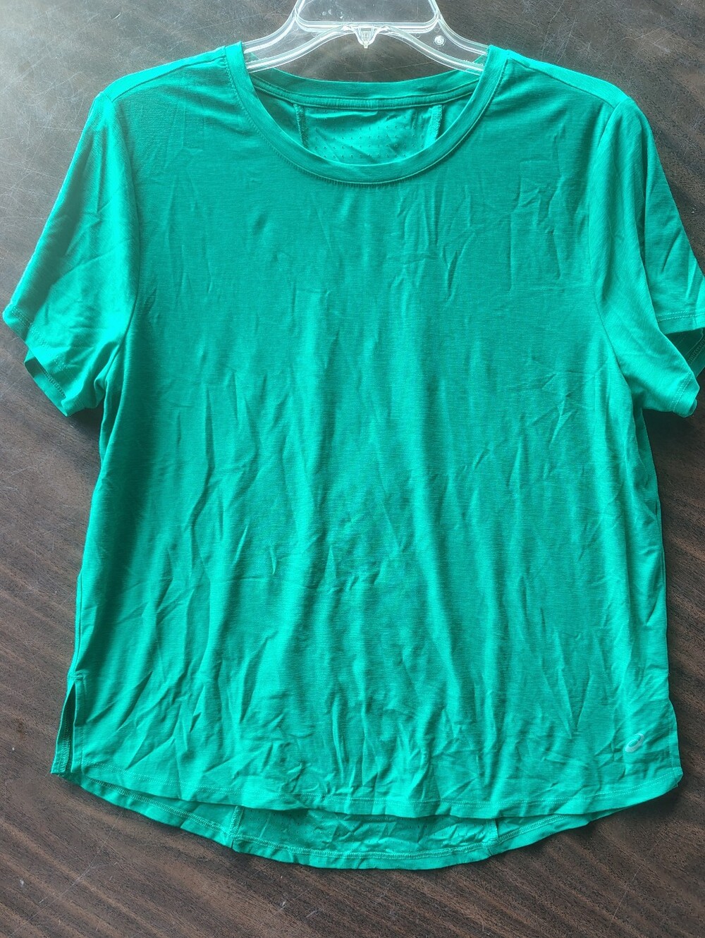 Asics Women’s Classic Crewneck Tee - Green - Large